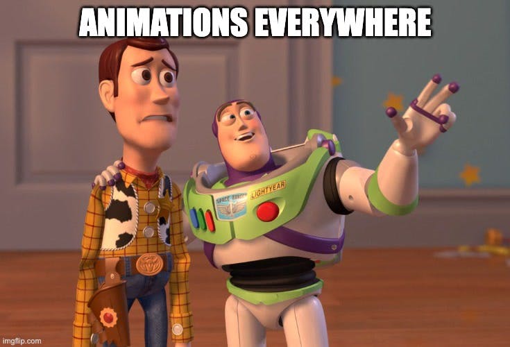 Animations Everywhere meme